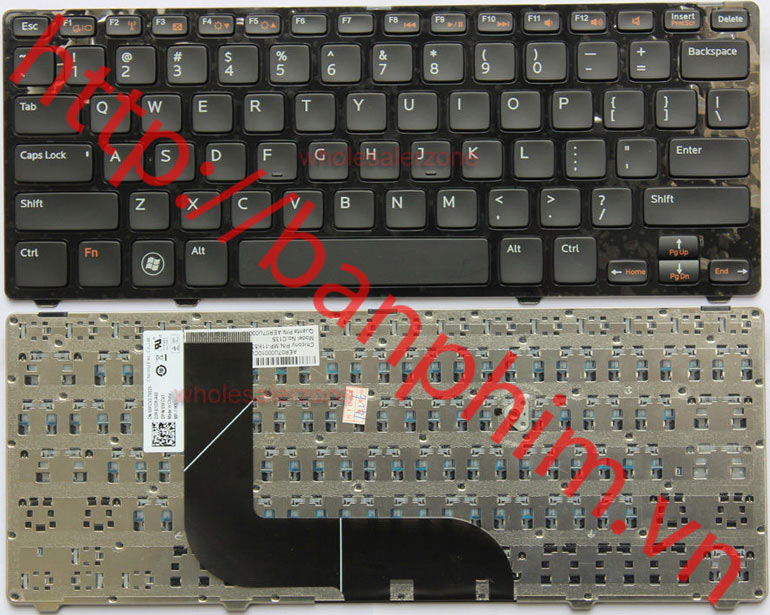 Bàn phím laptop Dell Inspiron 14Z-5423 1618l 14Z 5423 14z(N411z) 15Z keyboard