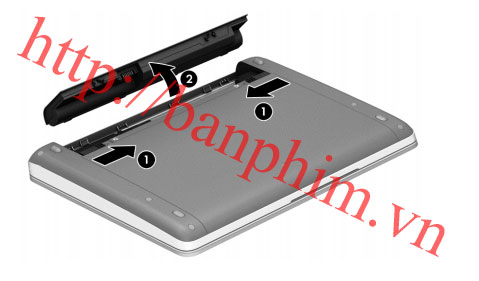 tháo pin HP Probook 450 tháo pin HP Probook 450