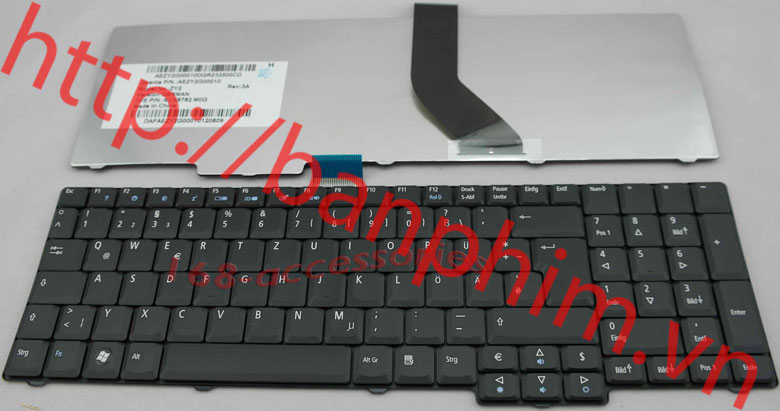 Bàn phím Acer Aspire 7230 7530 7530G 7730 7730G 7730Z 8920 8920G 8930 8930G Keyboard 