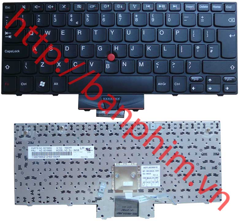 Bàn phím laptop thinkpad lenovo X100 x120 X100E X120E keyboard