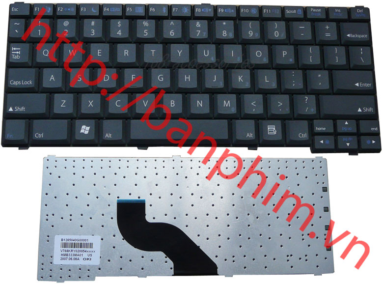 Bàn phím laptop Lenovo IdeaPad K12 U150 U110 U130 U160 U165 keyboard