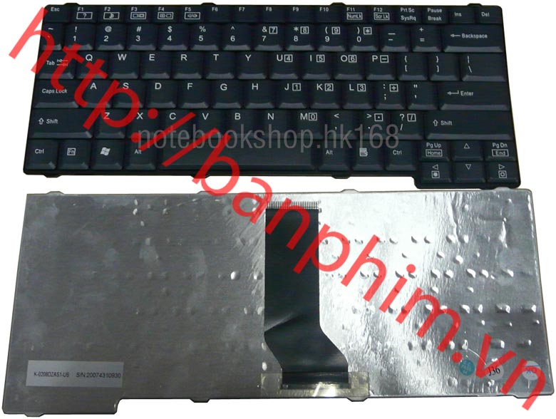 Bàn phím laptop Fujitsu V2045 V3545 V2065 V2085 Keyboard 