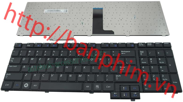 Bàn phím laptop Samsung R718 NP-R718 R720 NP-R720 R728 NP-R728 R730 NP-R730 Keyboard