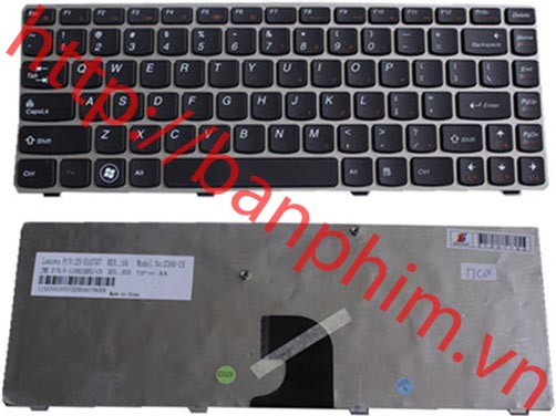 Bàn phím laptop LENOVO IDEAPAD Z360 Z360A G360 keyboard 