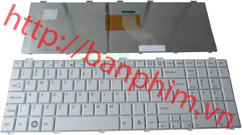 Bàn phím laptop Fujitsu Lifebook A530 AH530 AH531 NH751 keyboard 