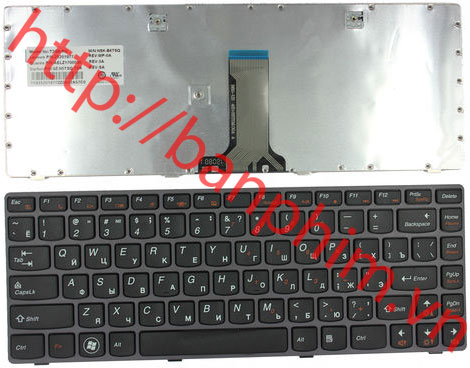 Bàn phím laptop Lenovo Ideapad B480 B480A keyboard 