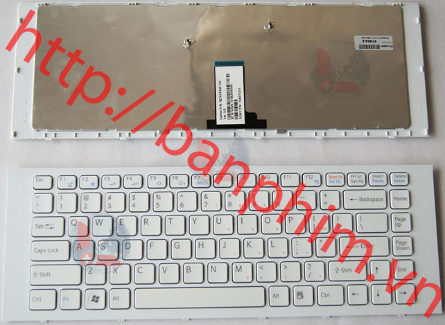 Bàn phím laptop Sony Vaio VPCEG33FX VPCEG34FX VPCEG36FX VPCEG37FM VPCEG11FX VPCEG12FX VPCEG13FX VPCEG14FX Keyboard 