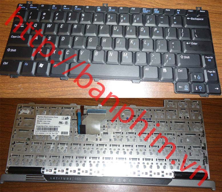 Bàn phím laptop Dell Latitude D420 D430 Keyboard 