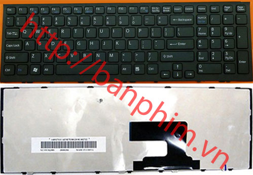 Bàn phím laptop Sony Vaio VPC-EH1C VPC-EH2D0E VPC-EH2E0E VPC-EH2H1E VPC-EH2J1E VPC-EH2GGX VPC-EH2HFX Keyboard 