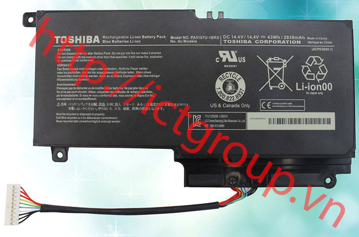 pin Toshiba PA5107U-1BRS Battery L45D L55 L55t