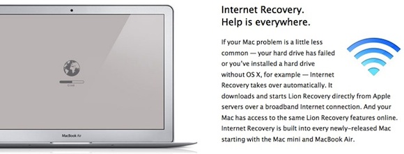 Khôi phục lại hệ điều hành Mac OS từ internet