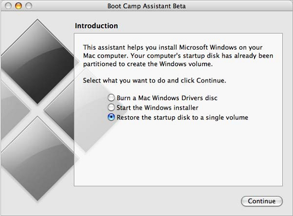 Gõ bỏ Windows trên máy MAC