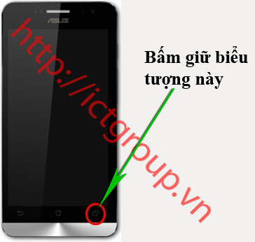 Zenfone chụp màn hình