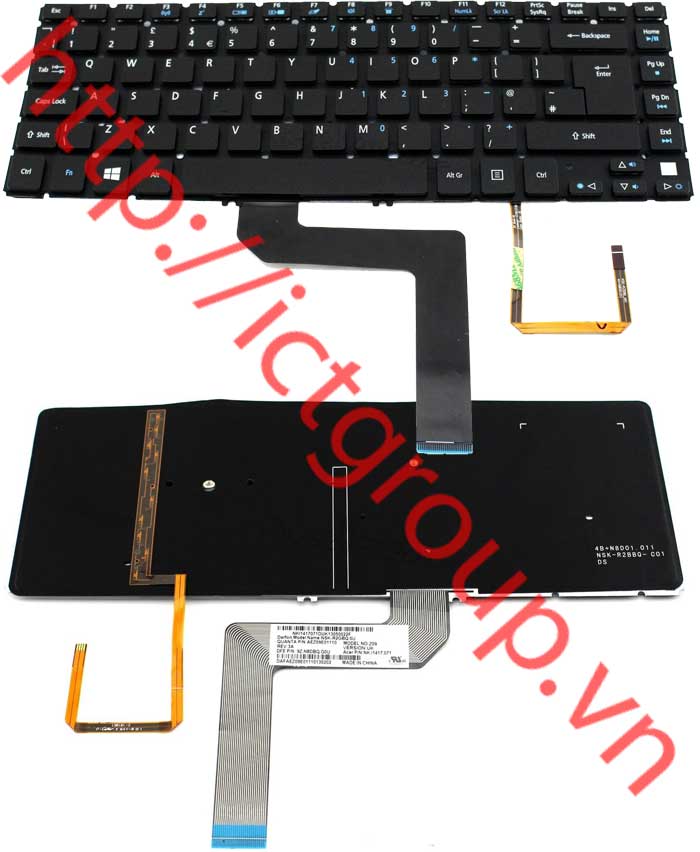 Bàn phím Acer Aspire M5-481