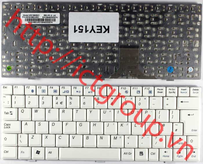 Bàn phím Packard Bell EasyNote BG45 BG46