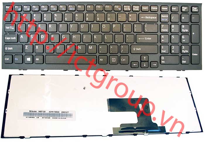 Bàn phím Sony VAIO PCG-91211L pcg71b11 pcg-71b11n VPCEH19FJ/W PCG