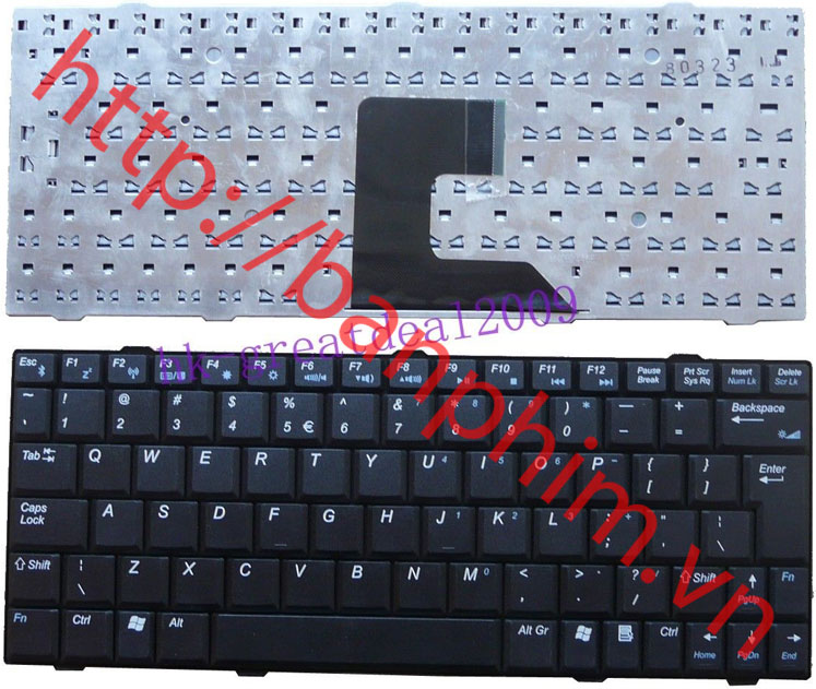 Bàn phím laptop FUJITSU SIEMENS Esprimo U9200 keyboard