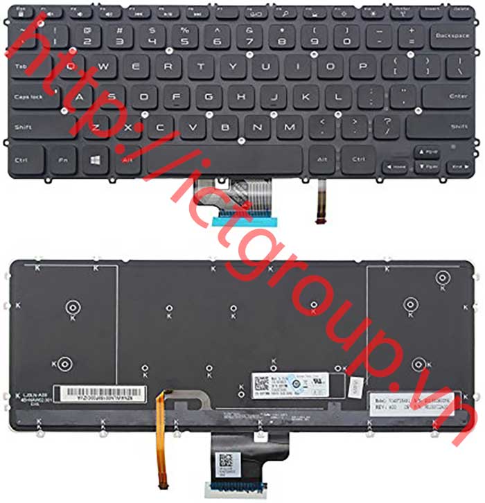 Bàn phím Laptop Dell XPS 15 9530