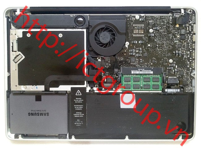 Lắp ổ cứng rắn SSD